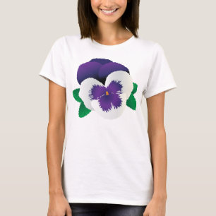 De T-shirt van het viooltje
