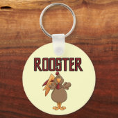 De T-shirts en de Giften van de haan Sleutelhanger (Voorkant)