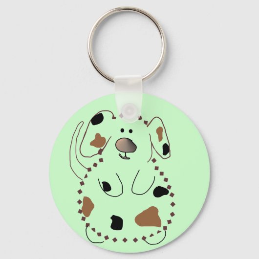 De T-shirts en de Giften van de Hond van de Sleutelhanger (Voorkant)