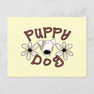 De T-shirts en de Giften van de Hond van het Puppy Briefkaart