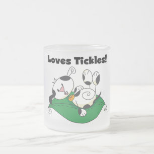 De T-shirts en de Giften van de Kietelend Matglas Koffiemok