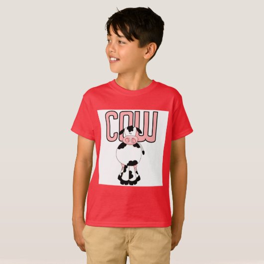 De T-shirts en de Giften van de koe (Voorkant volledig)