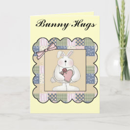 De T-shirts en de Giften van de paashaas Feestdagen Kaart