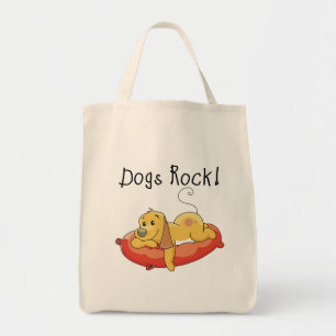 De T-shirts en de Giften van de Rots van honden Tote Bag