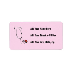 De T-shirts en de Giften van de stethoscoop Etiket