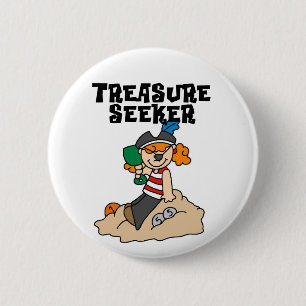 De T-shirts en de Giften van de Zoeker van de scha Ronde Button 5,7 Cm