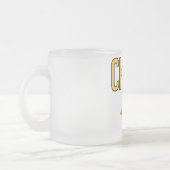 De T-shirts en de Giften van het kuiken Matglas Koffiemok (Links)