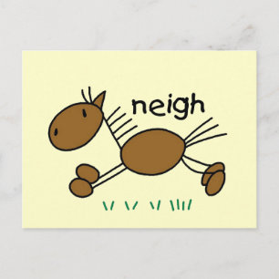 De T-shirts en de Giften van het Paard van het Briefkaart