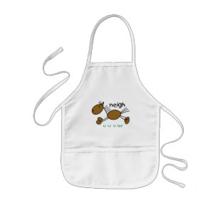 De T-shirts en de Giften van het Paard van het Cij Kinder Schort