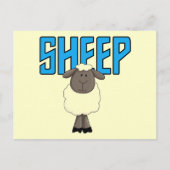 De T-shirts en de Giften van schapen Briefkaart (Voorkant)
