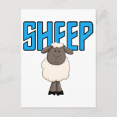 De T-shirts en de Giften van schapen Briefkaart (Voorkant)