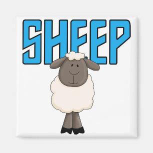 De T-shirts en de Giften van schapen Magneet
