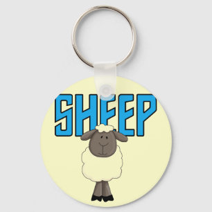De T-shirts en de Giften van schapen Sleutelhanger