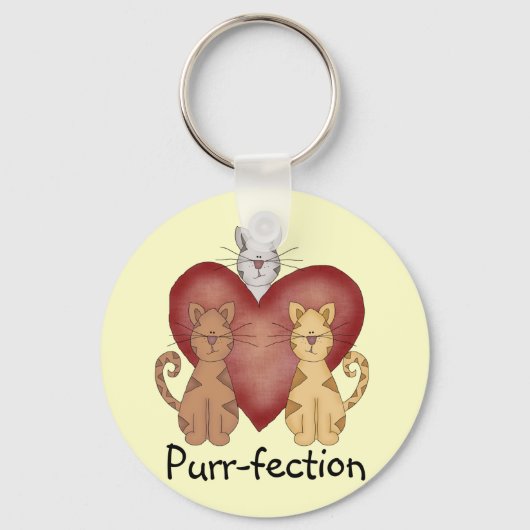 De T-shirts en de Giften van snorren-Fection van Sleutelhanger (Voorkant)