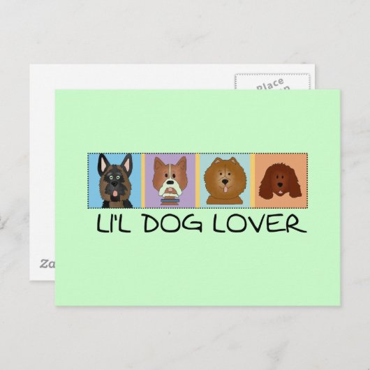 De T-shirts en de Giften van weinig Briefkaart (Voorkant / Achterkant)