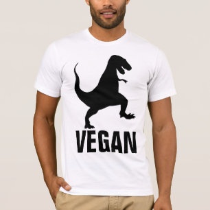 De t-shirts van de DINOSAURUS van de VEGANIST