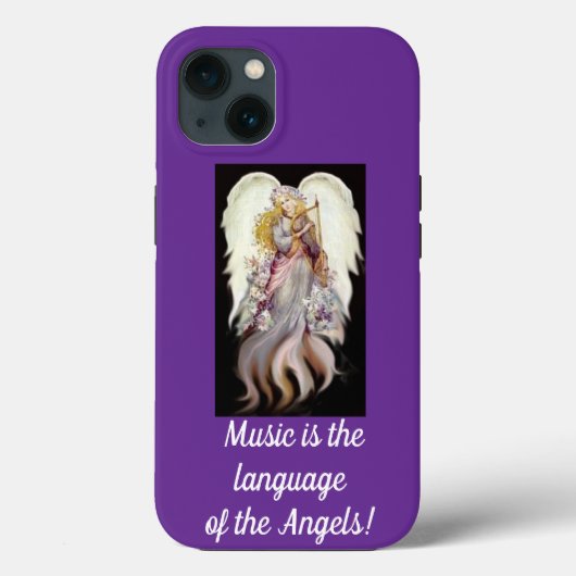De taal van Angels Hoesje-Mate iPhone Case (Achterkant)