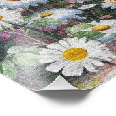 de taal van bloemen foto afdruk (Hoek)