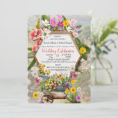 De taal van de bloemen kaart (Staand voorkant)