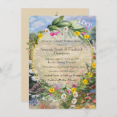 De taal van de bloemen kaart (Voorkant / Achterkant)