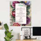 De taal van de bloemen poster (Thuiskantoor)