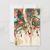 De taal van het licht - Doodling Art Bedankkaart (Achterkant)