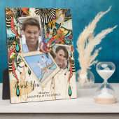 De taal van het licht - Doodling Art Fotoplaat (Zijkant)