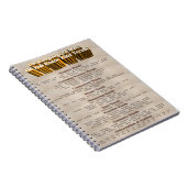 De taal van het Notitieboek van de Wiskunde (Rechterzijde)