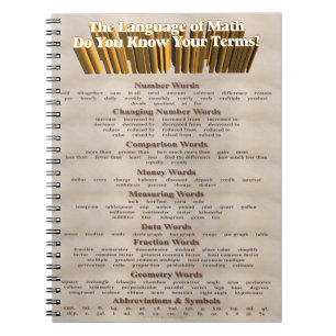 De taal van het Notitieboek van de Wiskunde