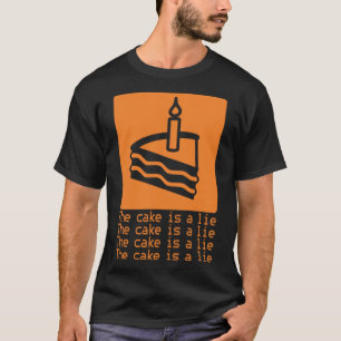 De taart is een leugen vintage t-shirt
