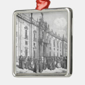 De tabaksfabriek in Sevilla Metalen Ornament (Links)