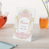 De Table Aquarelle Rose Crest favorise le signe piédestal (In SItu)