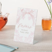 De Table arc rose élégant faveurs signe (In SItu)