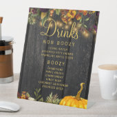 De Table Automne automne bois rustique mariage signe desser (In SItu)