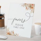 De Table boho automne automne florales faveurs signe (In SItu)