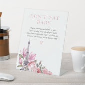 De Table Bonjour Bebe | Baby shower ne dites pas signe bébé (In SItu)