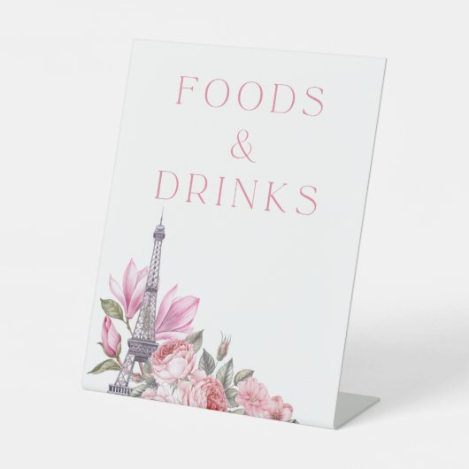 De Table Bonjour Bebe | SIGNE baby shower - Aliments et boi (Recto)