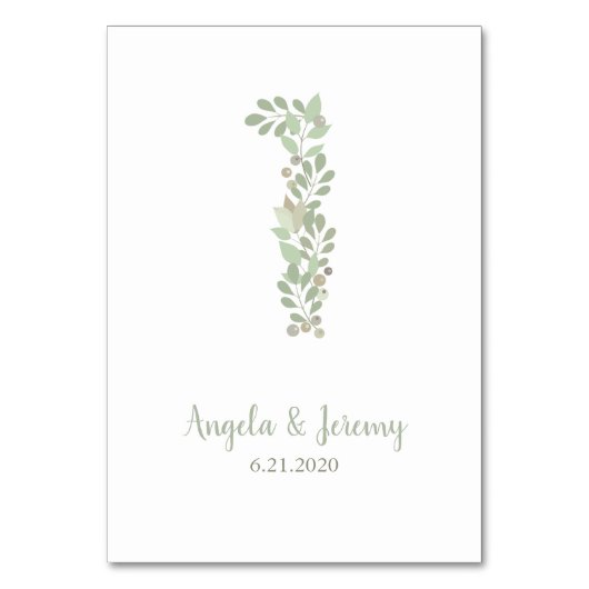 De Table Branches d'olivier numéro 1 (Dos)