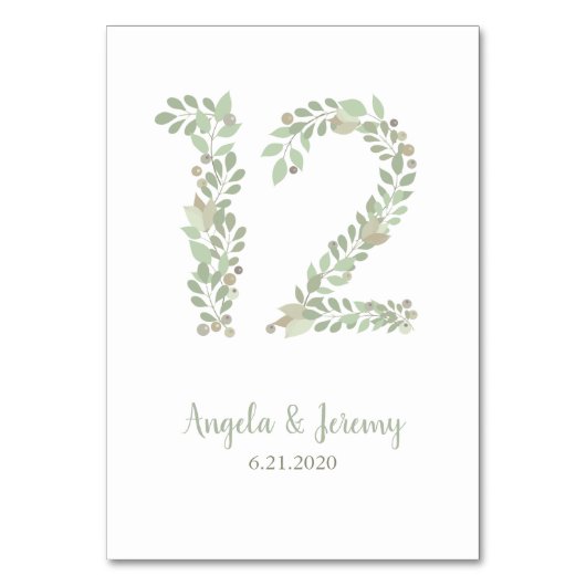 De Table Branches d'olivier numéro 12 (Par défaut)