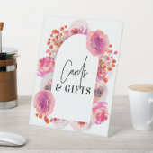 De Table Bright Floral Cartes & Cadeaux Signe pour Fête des (In SItu)