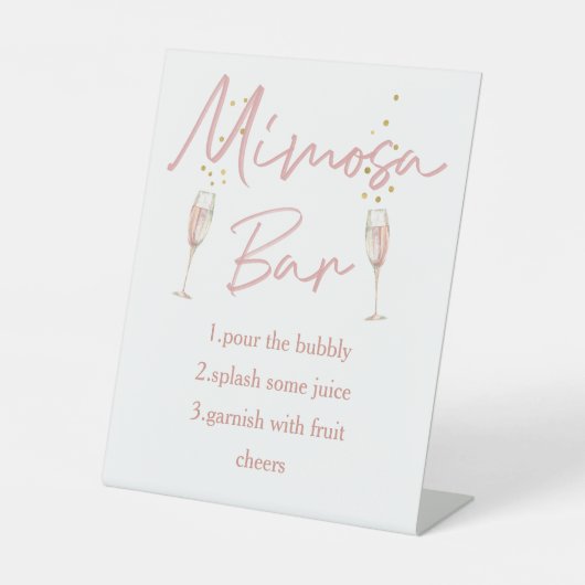 De Table Chic calligraphe douche nuptiale signe barre mimos (Recto)
