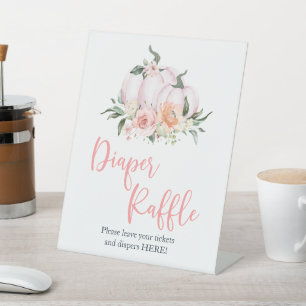 De Table Chute Florale Petit Citrouille Déchets Signe Raffi