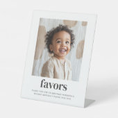 De Table Deuxième anniversaire - Signe des faveurs photo Ca (Recto)