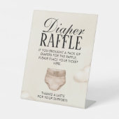 De Table DIATEUR Raffle SIGNE Bébé brasse Baby shower (Recto)