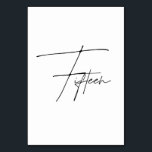 De Table Élégant Mariage calligraphique Tableau 15 Numéro d<br><div class="desc">Ces élégants numéros de table minimalistes à la mode mariage sont dotés d'un lettrage simple calligraphique noir contre un arrière - plan blanc. Correspond à n'importe quel thème mariage. Numéros de table de 1 à 20 disponibles,  consultez Elegant noir et blanc numéro de table Collection dans mon magasin Wowweds.</div>