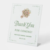 De Table Elle est hors du Merci du marché pour son signe (Recto)