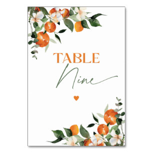 De Table Eucalyptus oranges agrumes numéro du tableau Neuf