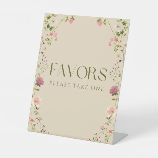 De Table Faveur Signe (Recto)