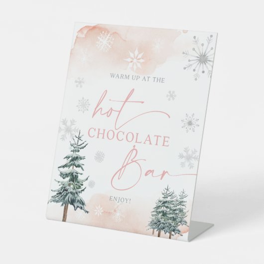 De Table Hot Chocolate Bar brush hivernal signe merveilleux (Recto)