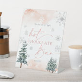 De Table Hot Chocolate Bar brush hivernal signe merveilleux (In SItu)